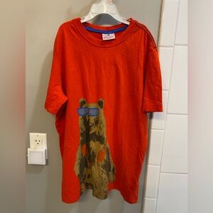 Hanna Andersson Red Bear T-Shirt / Size 14-16 (160 cm) / VGUC
